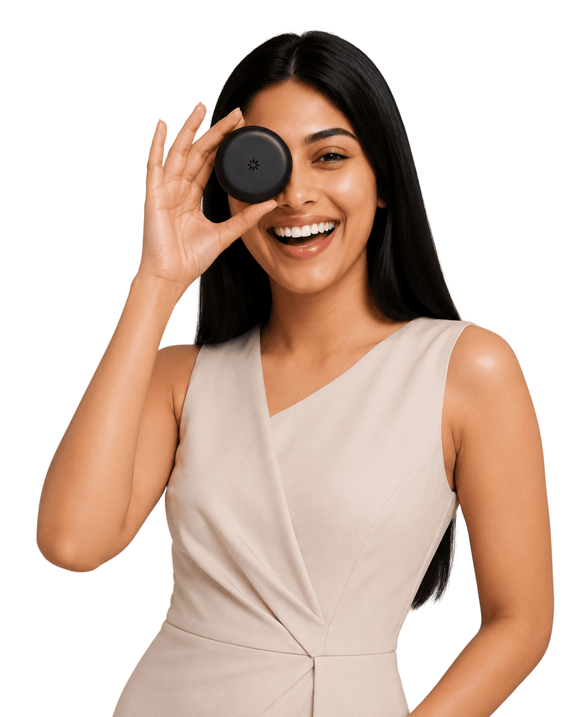 Confident smile after Invisalign treatment