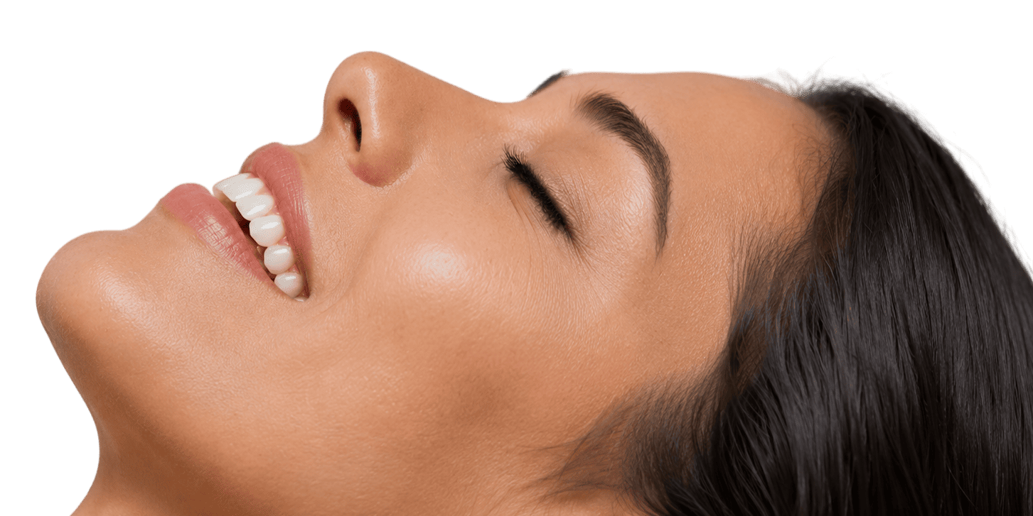 Close-up of a future smile