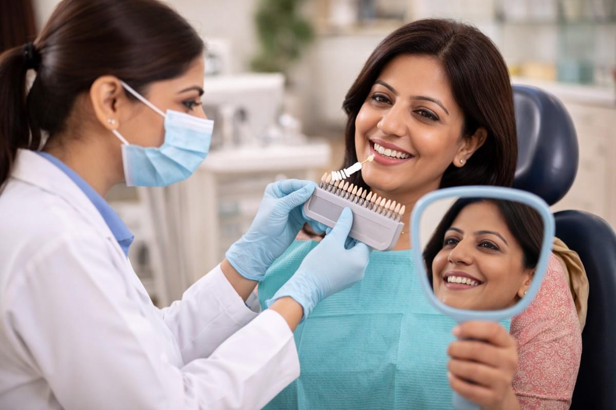 How a Cosmetic Dentist in Faridabad Transforms Your Look